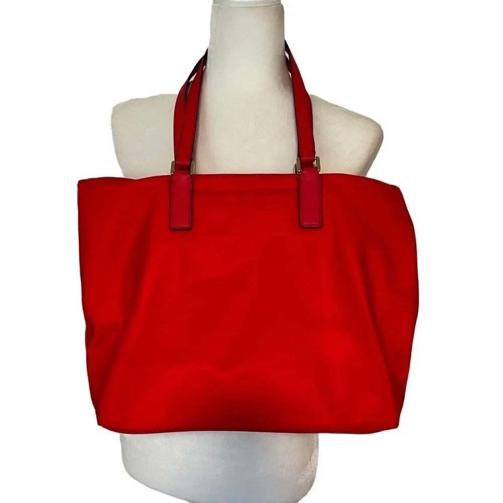 Michael Kors Ariana Large Red Tote. MSRP $280 Great Condition!!